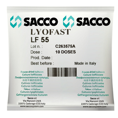 Вспомогательная закваска Sacco Lyofast LF 55 (10D)