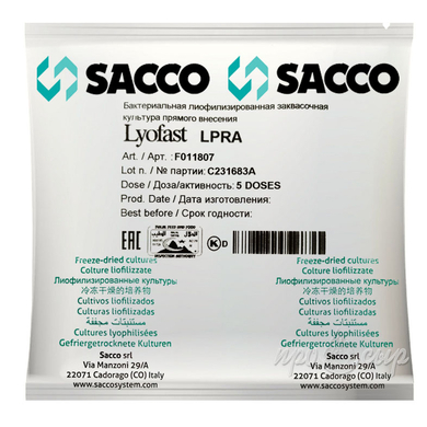 Защитная закваска Sacco LPR A (5D)