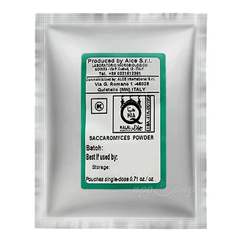 Дрожжи для горгонзолы ALCE Saccharomyces powder (20 гр) Дрожжи для горгонзолы ALCE Saccharomyces powder (20 гр)