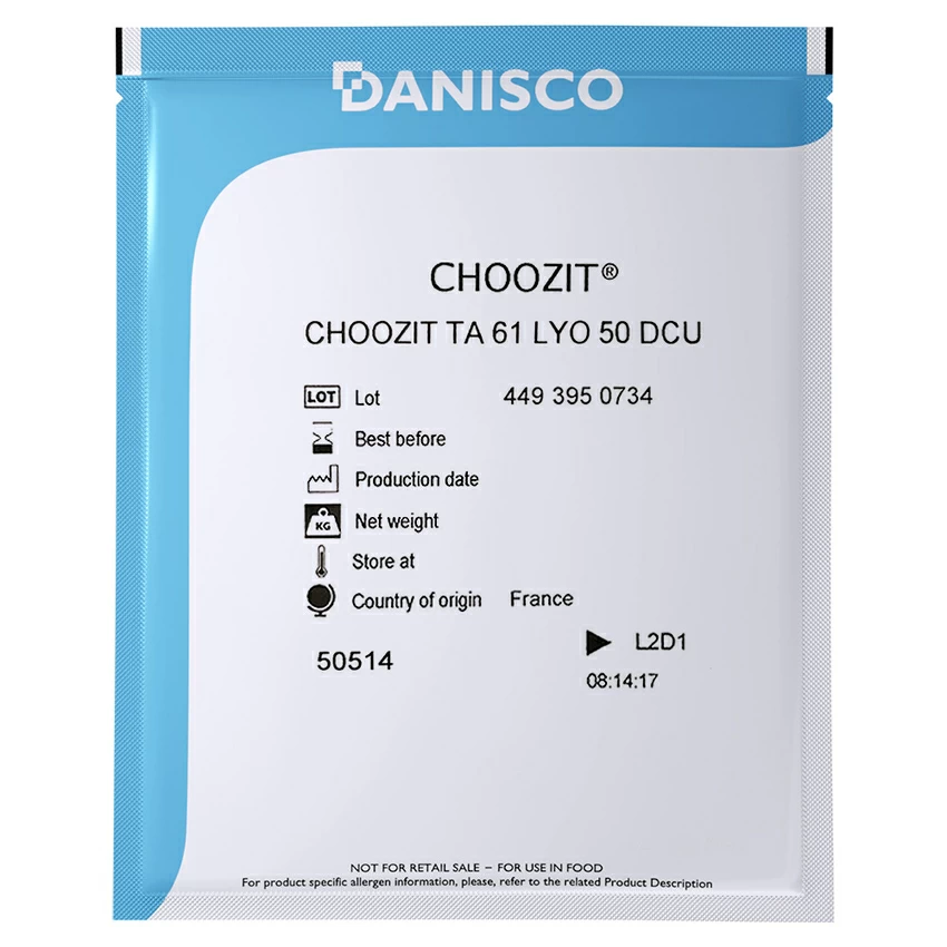 Термофильная закваска Danisсo TA 61 (50 DCU)
